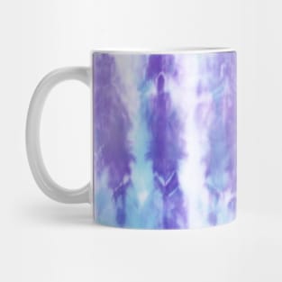 Purple and Blue Tie-Dye Pattern Mug